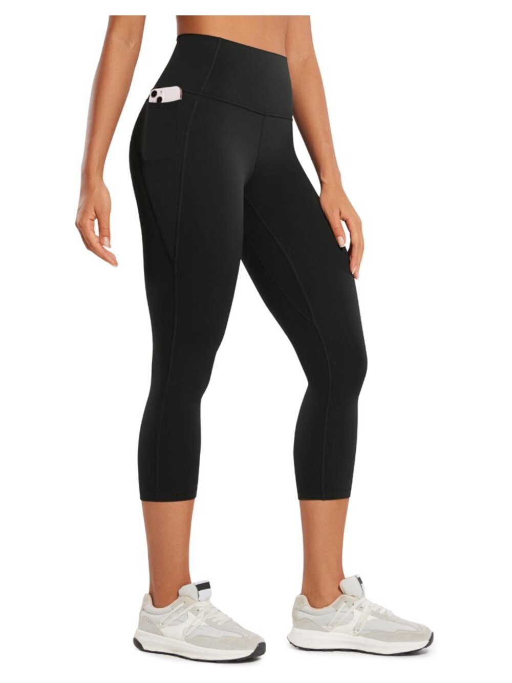 Butterluxe High Rise Yoga Capris with Pockets 21 Inseam